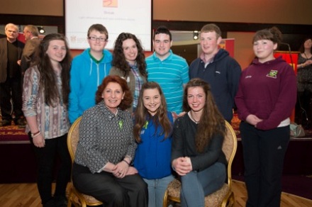 Donegal Youth Council with Minister
